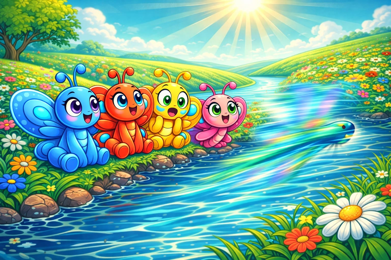 Cover: The Flutterbys � The Tiny Dragon