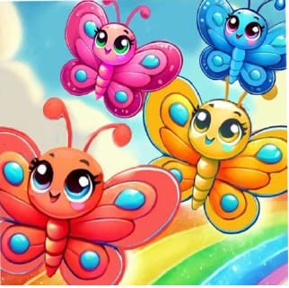 Cover: The Flutterbys � Rainbow Playdate
