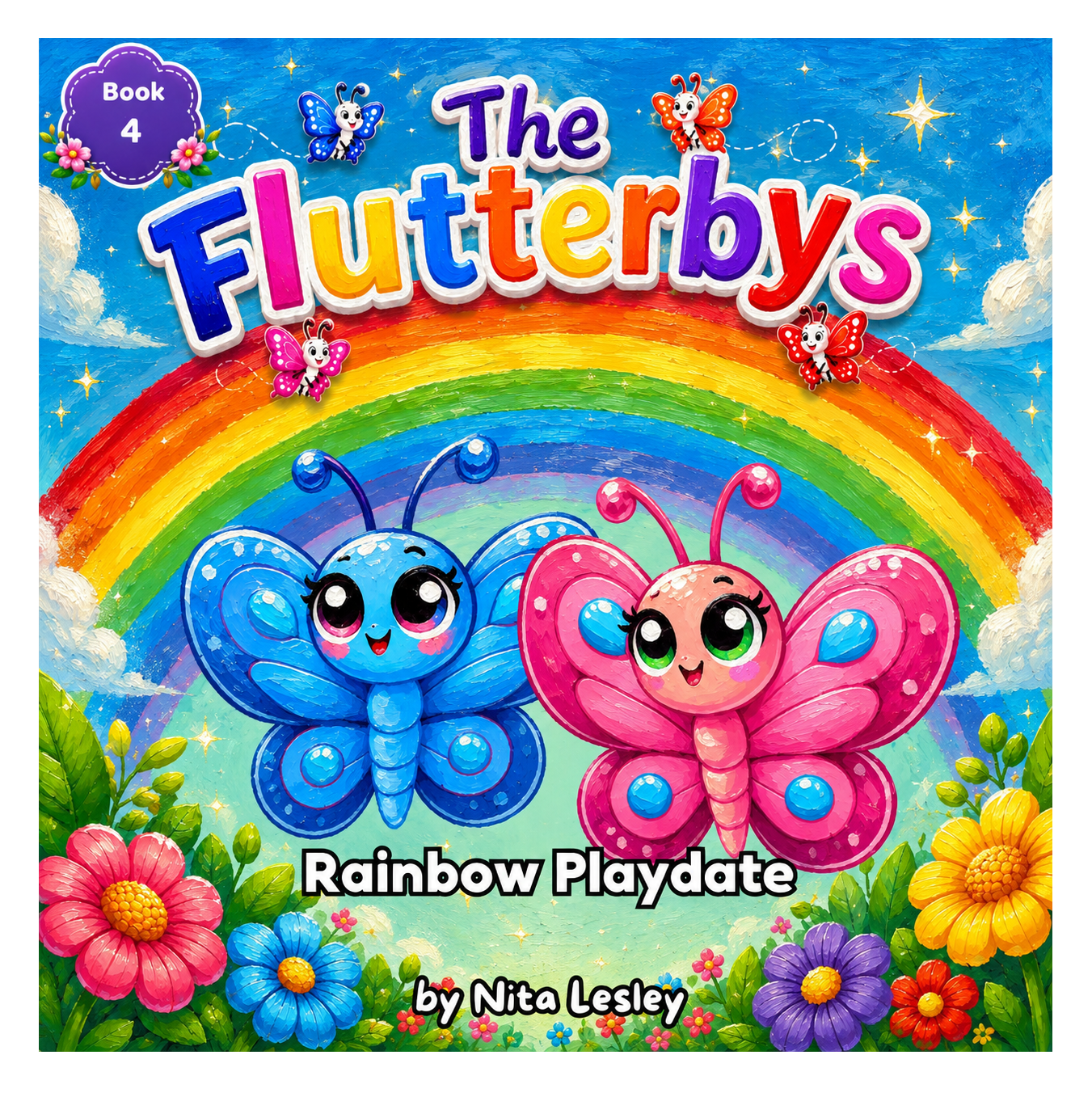 Cover: The Flutterbys � Rainbow Playdate