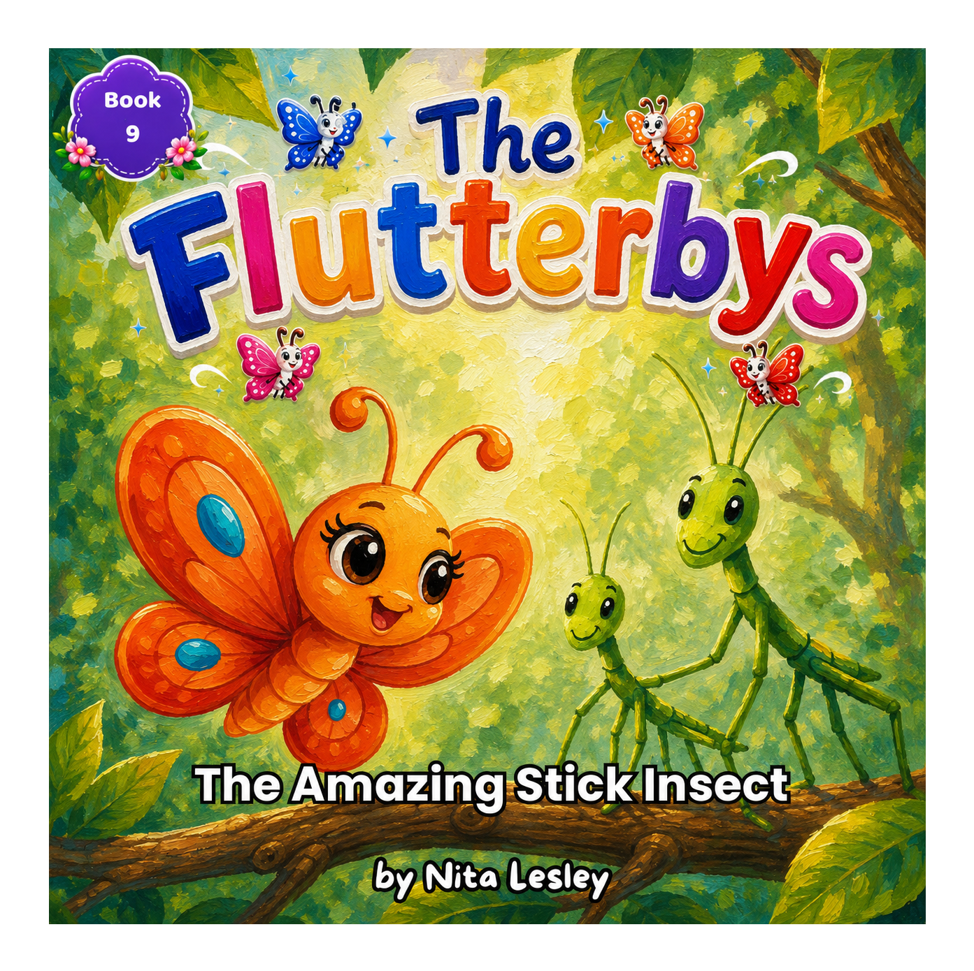 Cover: The Flutterbys � The Amazing Stick Insect