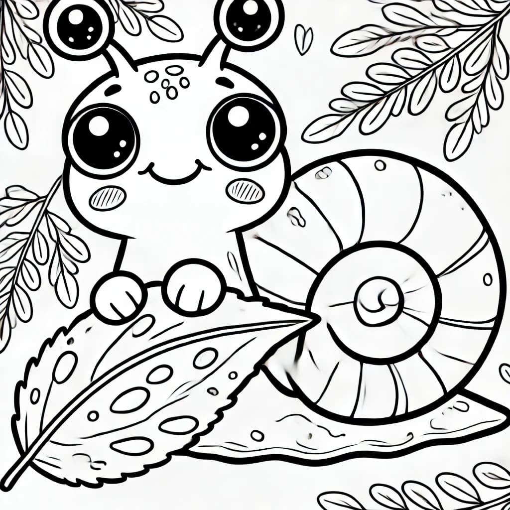 Colouring page: Flutterby Friends