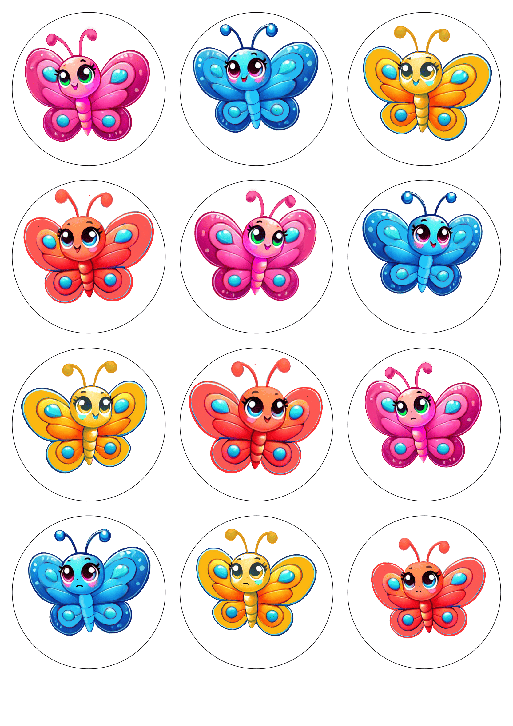 Sticker sheet: Benny