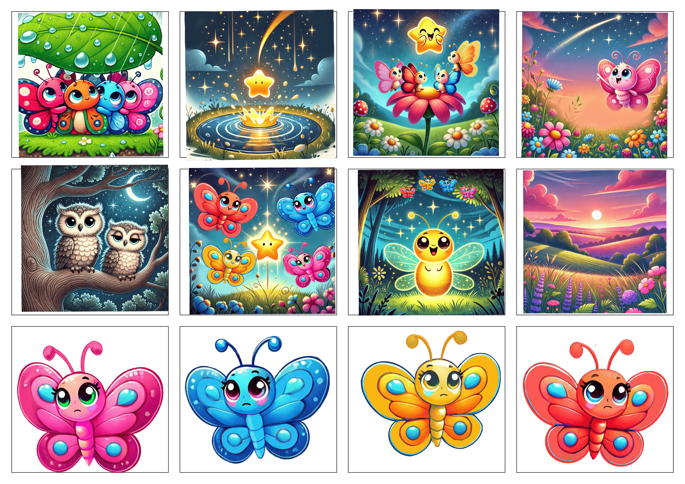 Sticker sheet: Benny